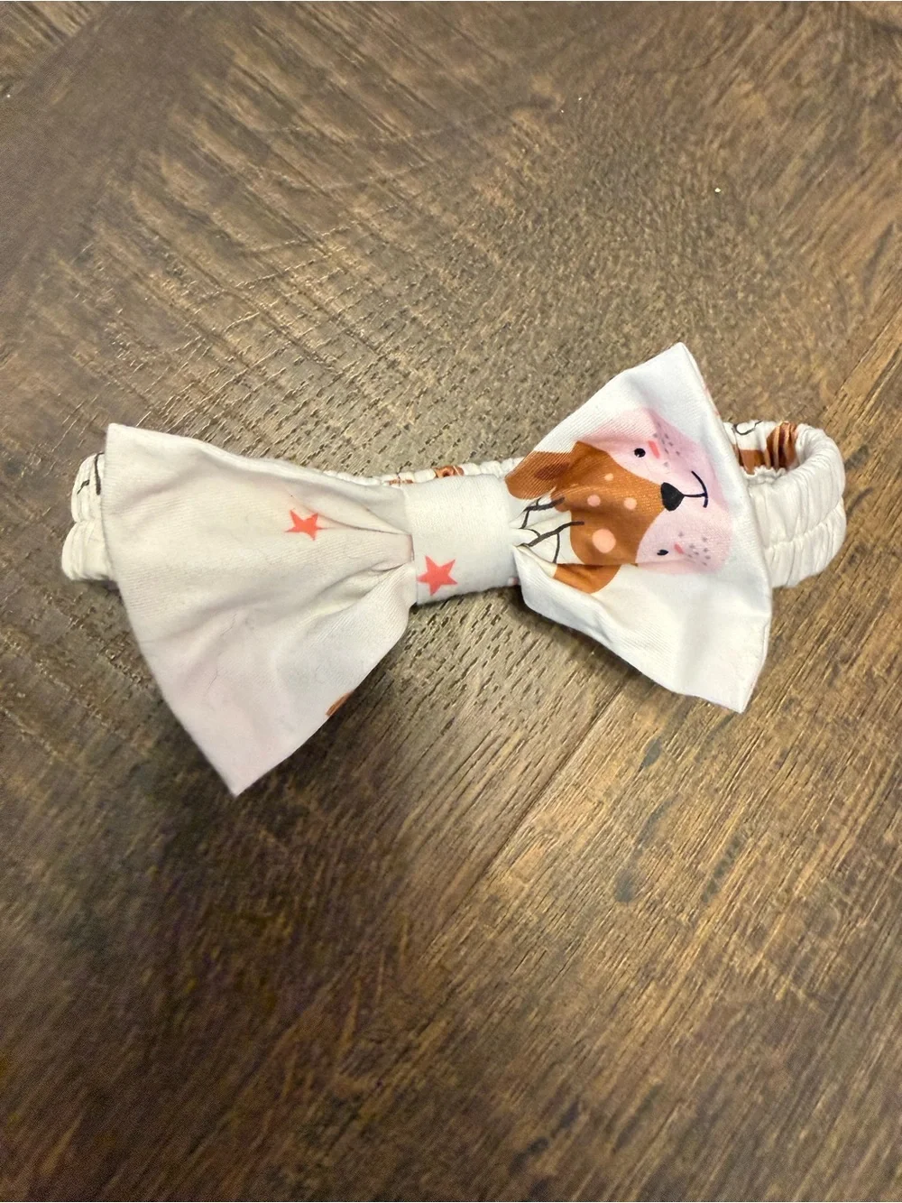 Red Holiday Two-Piece Kids Outfit with Reindeer Print Pants & Headband